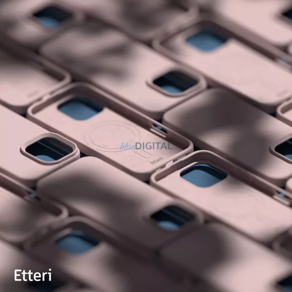 Etteri Silicone MagSafe-kompatibilis tok iPhone Air - halvány rózsaszín