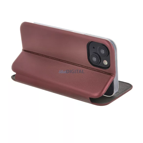 Smart Diva könyvtok Xiaomi Redmi 15 5G - bordó