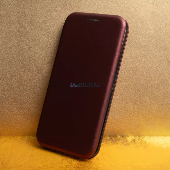 Smart Diva könyvtok Xiaomi Redmi 15 5G - bordó