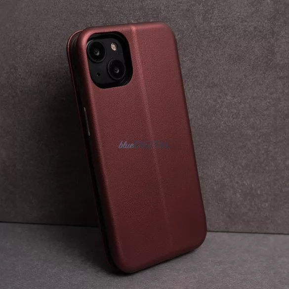 Smart Diva könyvtok Xiaomi Redmi 15 5G - bordó