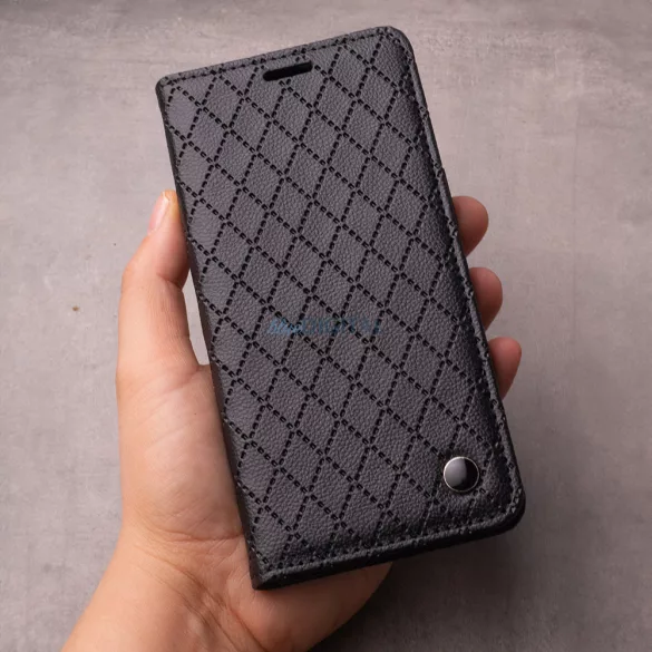 Smart Caro könyvtok Xiaomi Redmi 15 5G - fekete
