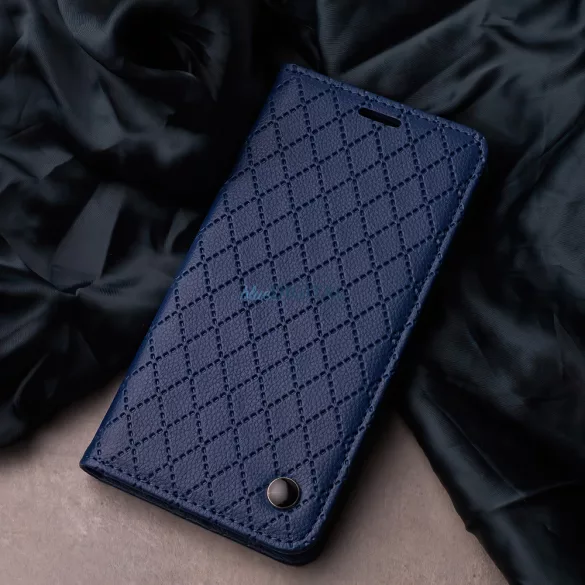 Smart Caro könyvtok Xiaomi Redmi 15 5G - tengerészkék