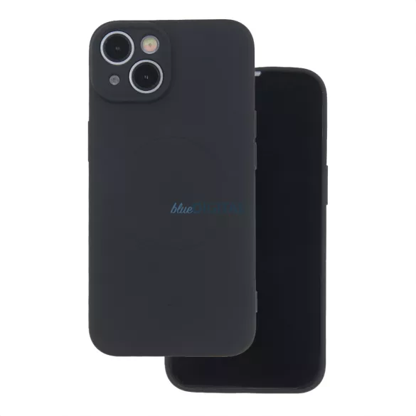 Simple Color MagSafe-kompatibilis tok Samsung Galaxy A17 4G/5G - fekete