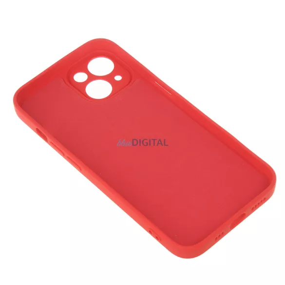 Simple Color MagSafe-kompatibilis tok Samsung Galaxy A17 4G/5G - piros