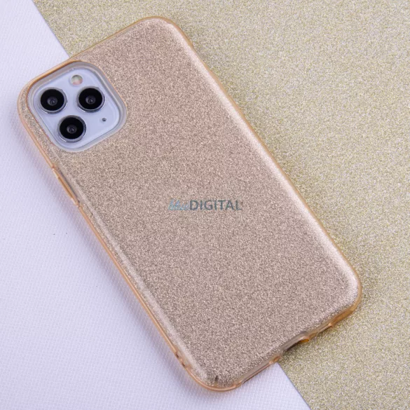 Glitter 3in1 tok Samsung Galaxy A17 4G/5G - arany színű