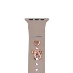 Pin Charms készlet szíj zegarka masni rózsaarany
