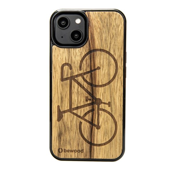 Bewood Bike Limba tok iPhone 15 - barna