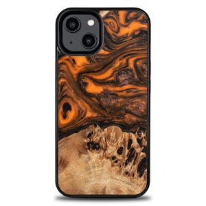 Bewood Orange tok iPhone 15 - barna-narancssárga