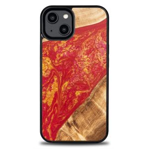 Bewood Neons Paris tok iPhone 15 - barna-piros