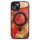 Bewood Neons Paris MagSafe-kompatibilis tok iPhone 15 - barna-piros