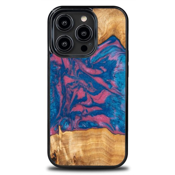 Bewood Neons Vegas tok iPhone 15 Pro - barna-kék