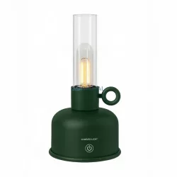 Forever Light Lámpa naftowa LED Vintage FLR-04 üvegzöld