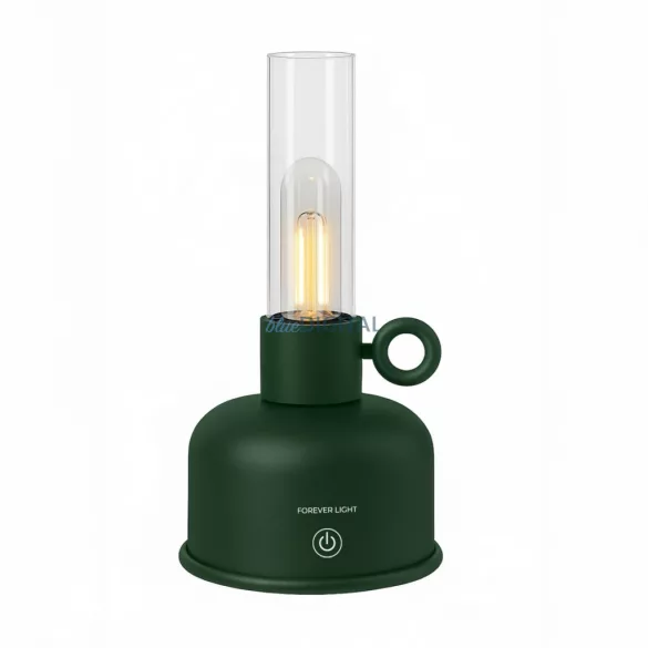 Forever Light Lámpa naftowa LED Vintage FLR-04 üvegzöld