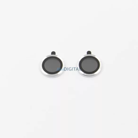 Kameraobjektív-védő üveg készlet iPhone 17 ezüst