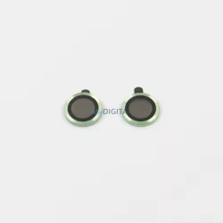 Kameraobjektív-védő üveg készlet iPhone 17 zöld
