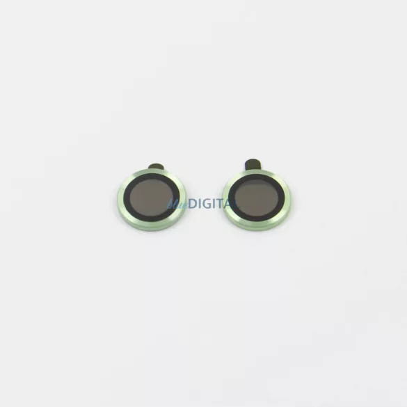 Kameraobjektív-védő üveg készlet iPhone 17 zöld