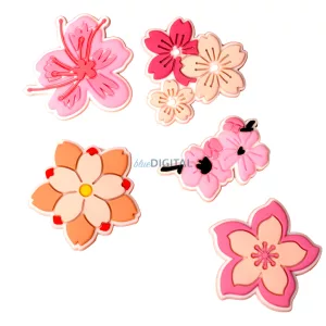 3D matrica Pink blossom 5 db-os készlet