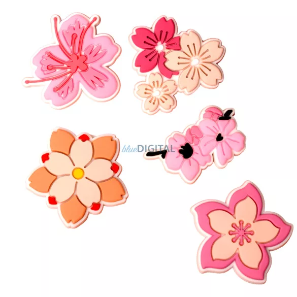 3D matrica Pink blossom 5 db-os készlet