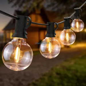 Forever Light napenergiás fényfüzér LED SUNARI FLS-180 8.5m 10+1 átlátszó izzó 1800mAh + távirányító
