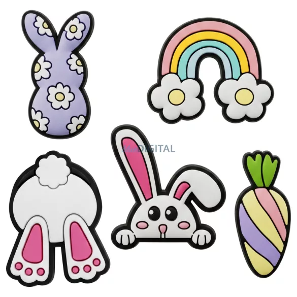 Matrica 3D Bunny 5 db-os készlet