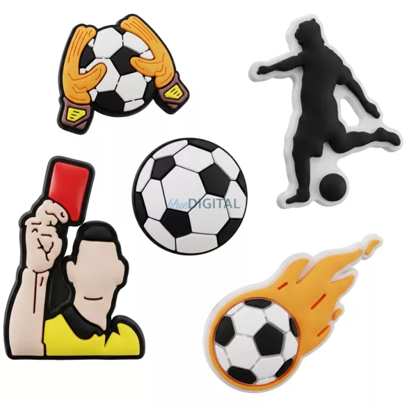 Matrica 3D Football 5 db-os készlet