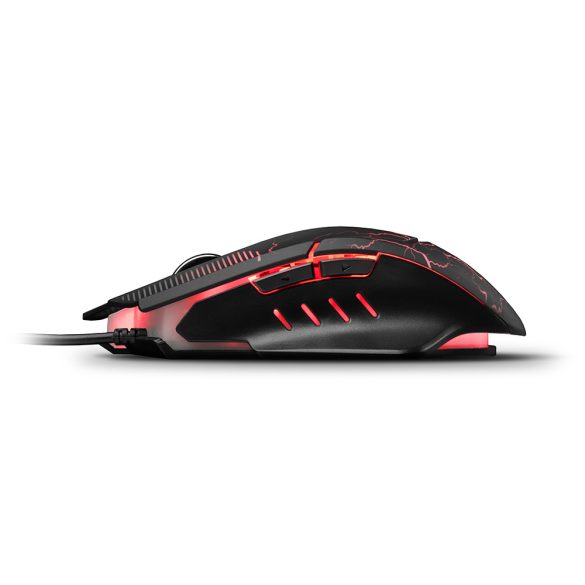 Liocat MX 557C gaming egér - fekete