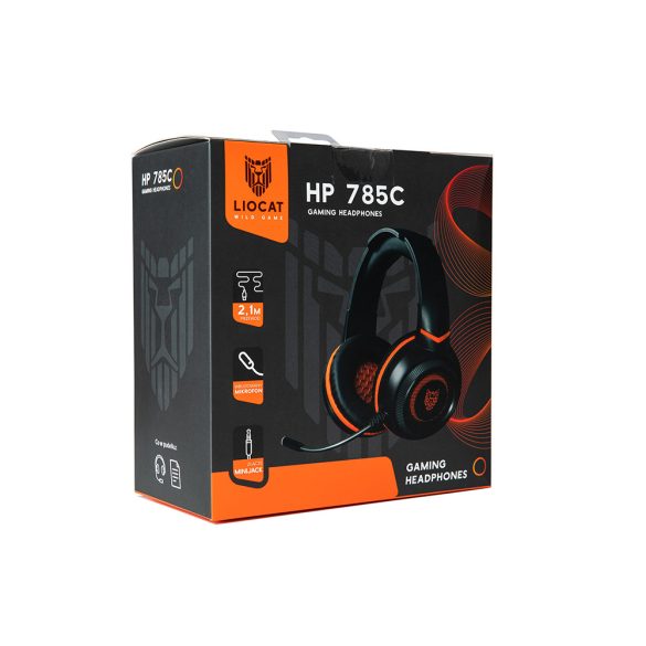 Liocat HP 785C gaming fejhallgató - fekete