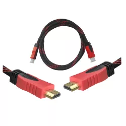 HDMI-HDMI kábel 1,5 m - piros