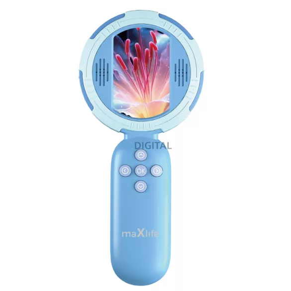 Maxlife mikroszkóp digitális MXDM-100 kék