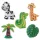 Matrica 3D Jungle 5 db-os készlet