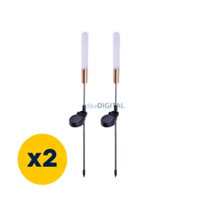 Készlet Forever Light napenergiás lámpa LED SUNARI FLS-72 Pálca 3000K 600mAh 0,72Wh Ni-MH x2