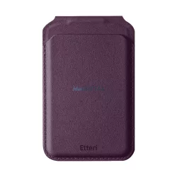  Etteri Trio Mag pénztartó tok kártyákhoz standem dark cherry