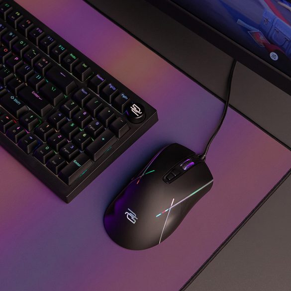 Proove Gaming Defiant egér - fekete