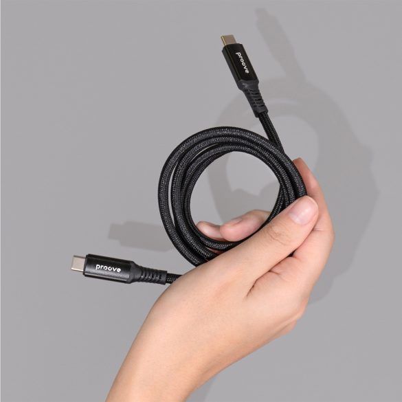 Proove Speed Line Type-C - Type-C kábel 240W 1m - fekete