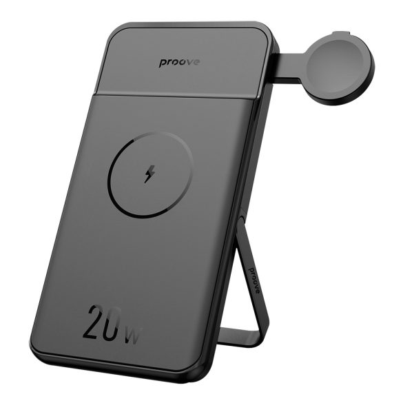 Proove Power Stand 2 az 1-ben powerbank 20W 10000mAh - fekete