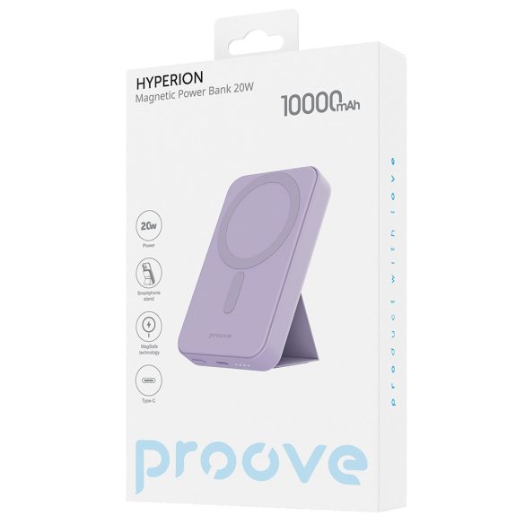 Proove Hyperion powerbank 20W 10000mAh - lila