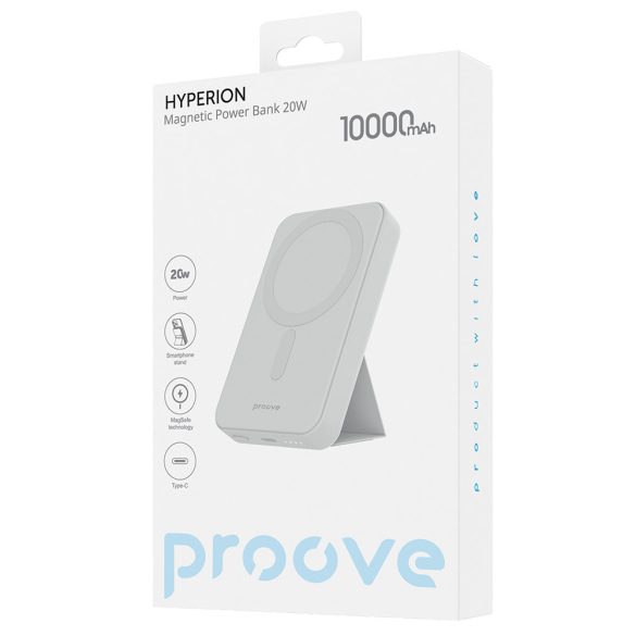 Proove Hyperion powerbank 20W 10000mAh - fehér