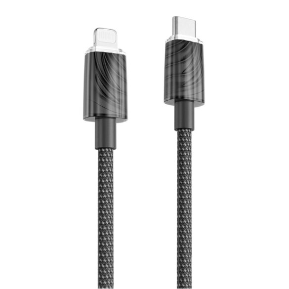 Proove Spectral Type-C - Lightning kábel 3A 1m - fekete