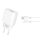 XO CE02D hálózati töltő 1xUSB-A csatlakozással + Lightning kábellel QC3.0 18W - fehér XO CE02D hálózati töltő 1xUSB-A csatlakozással + Lightning kábellel QC3.0 18W - fehér