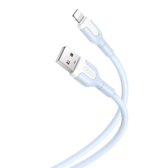 XO NB212 USB-A - Lightning kábel 2.1A 1m - kék