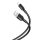 XO NB212 USB-A - Lightning kábel 2.1A 1m - fekete XO NB212 USB-A - Lightning kábel 2.1A 1m - fekete