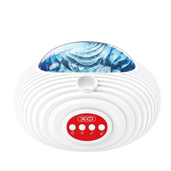 XO YH12 LED projektor hangszóróval - csillag és galaxis