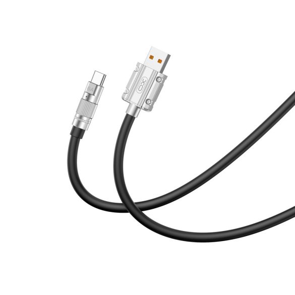 XO NB227 USB-A - Type-C kábel 6A 1.2m - fekete
