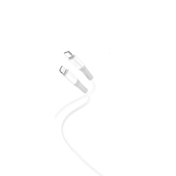 XO NB-Q226A Type-C - Lightning kábel 27W 1m - fehér