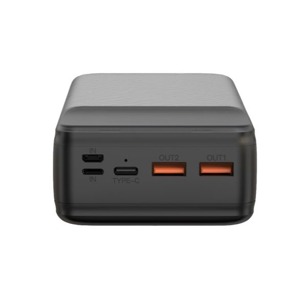 XO PR201 powerbank 65W 30000mAh - fekete