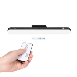   XO lámpa mágneses LED YH08B 1200mAh fekete + távirányító