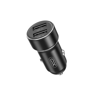 XO CC53 autós töltő 2x USB-A 12W - fekete
