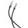 XO NB251 USB-A - microUSB kábel 1m 6A - fekete XO NB251 USB-A - microUSB kábel 1m 6A - fekete