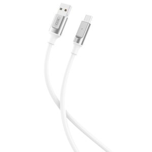 XO NB251 USB-A - microUSB kábel 1m 6A - fehér