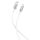 XO NB251 USB-A - microUSB kábel 1m 6A - fehér XO NB251 USB-A - microUSB kábel 1m 6A - fehér